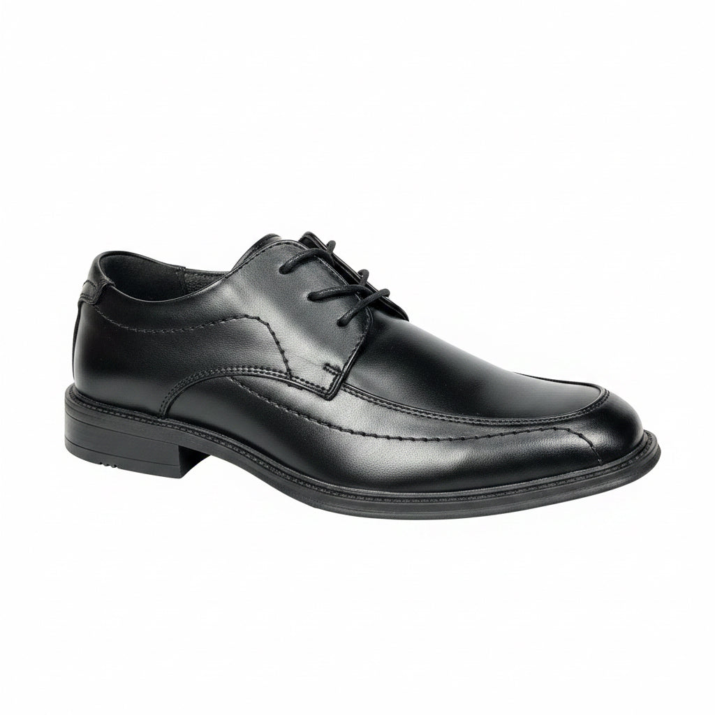 Bonafini lace up Black Dress Shoes – High Fashion Men's Wear
