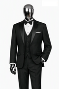 Vinci 3-Piece Tuxedo with Matching Bow Tie