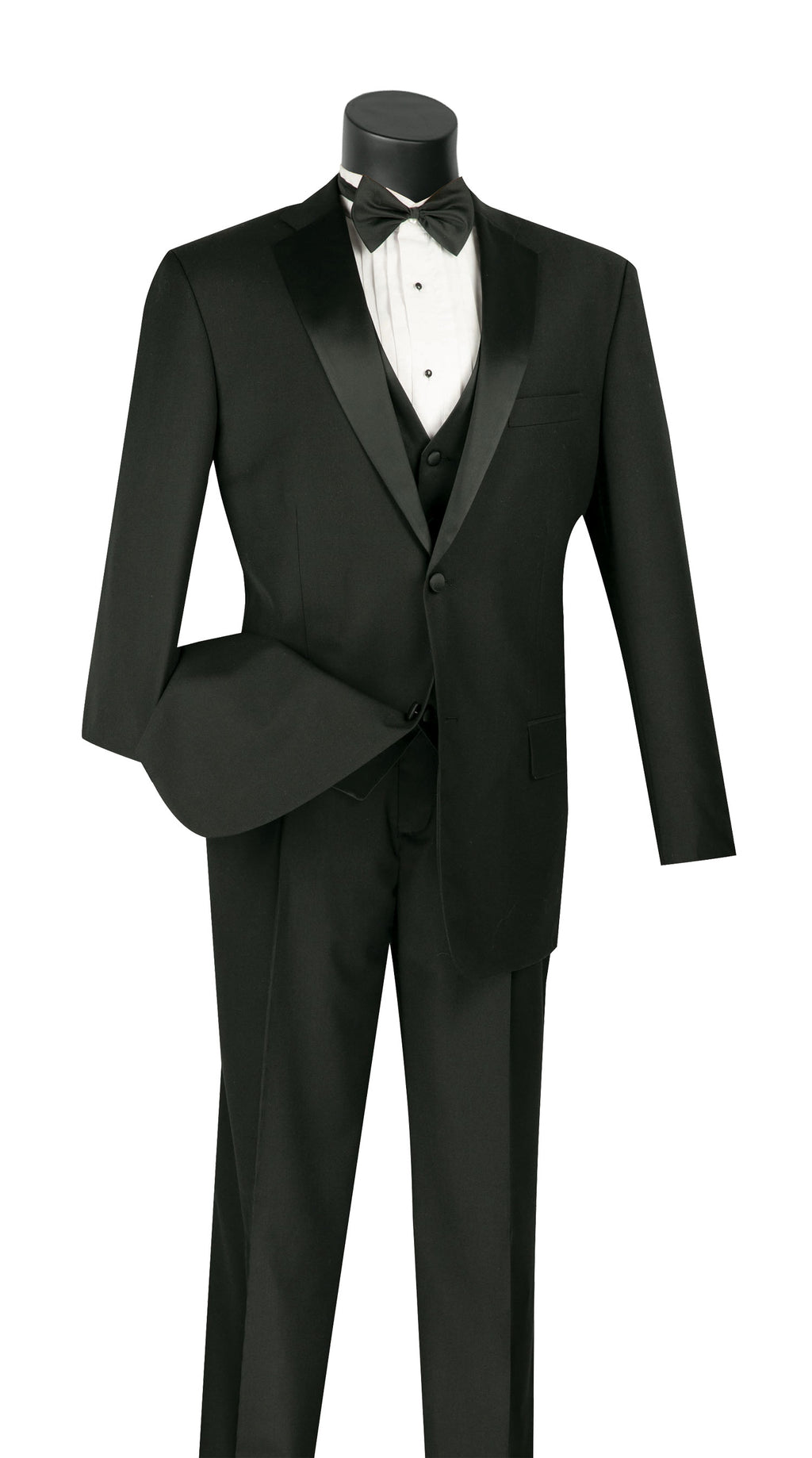 Vinci 3-Piece Tuxedo with Matching Bow Tie