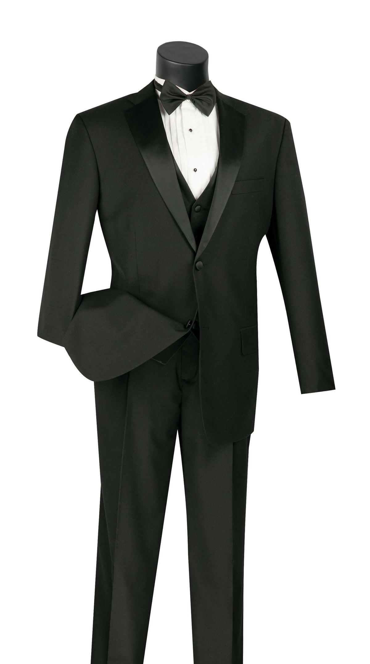Vinci 3-Piece Tuxedo with Matching Bow Tie