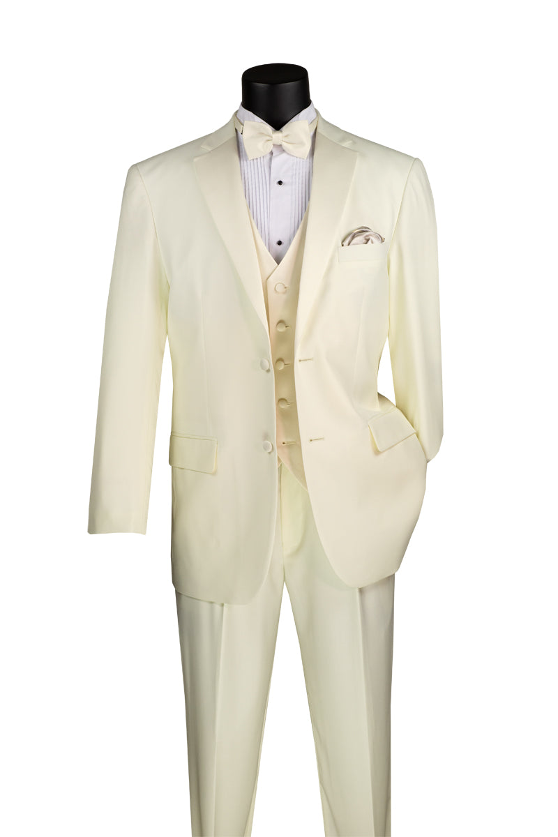 Vinci 3-Piece Tuxedo with Matching Bow Tie