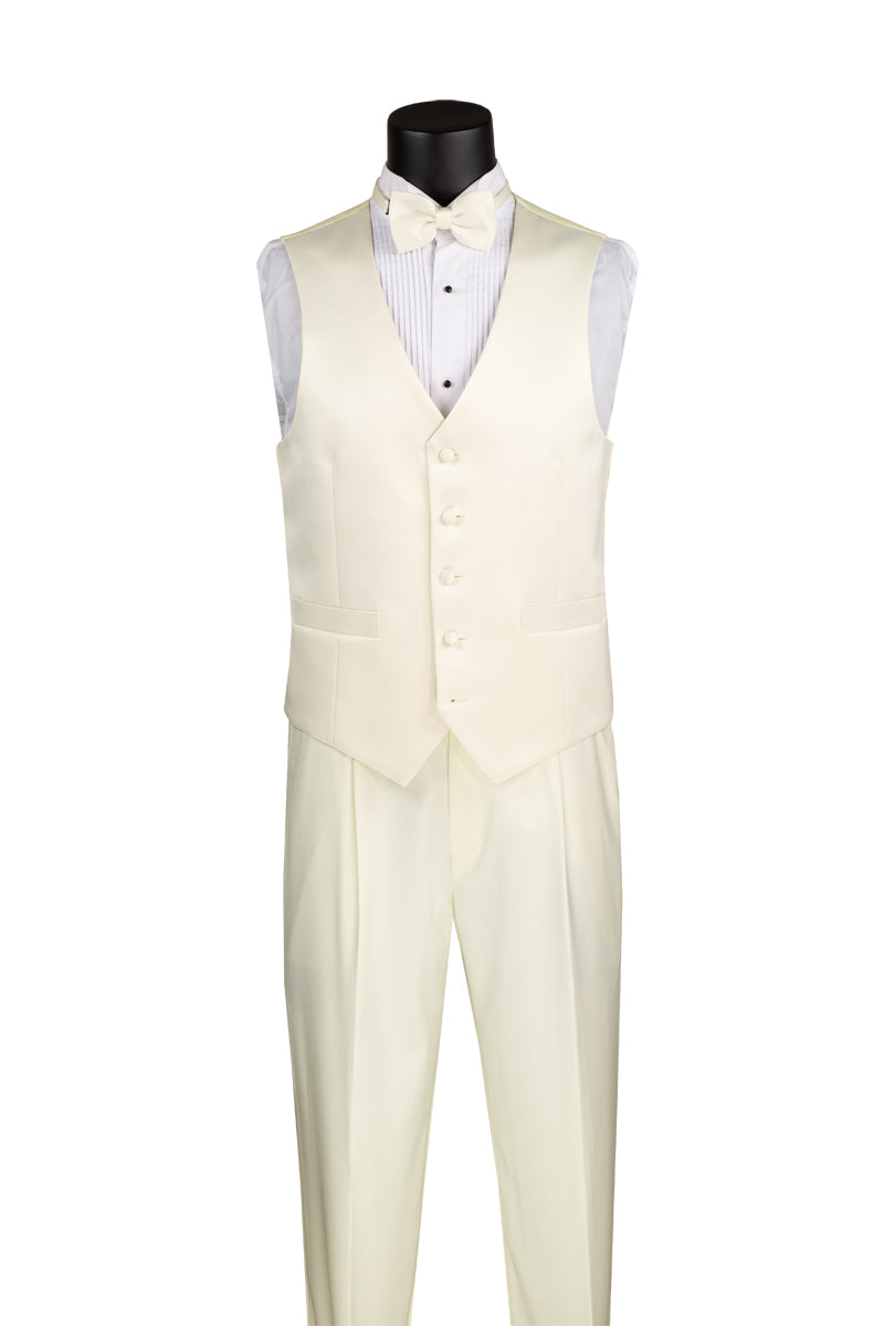 Vinci 3-Piece Tuxedo with Matching Bow Tie