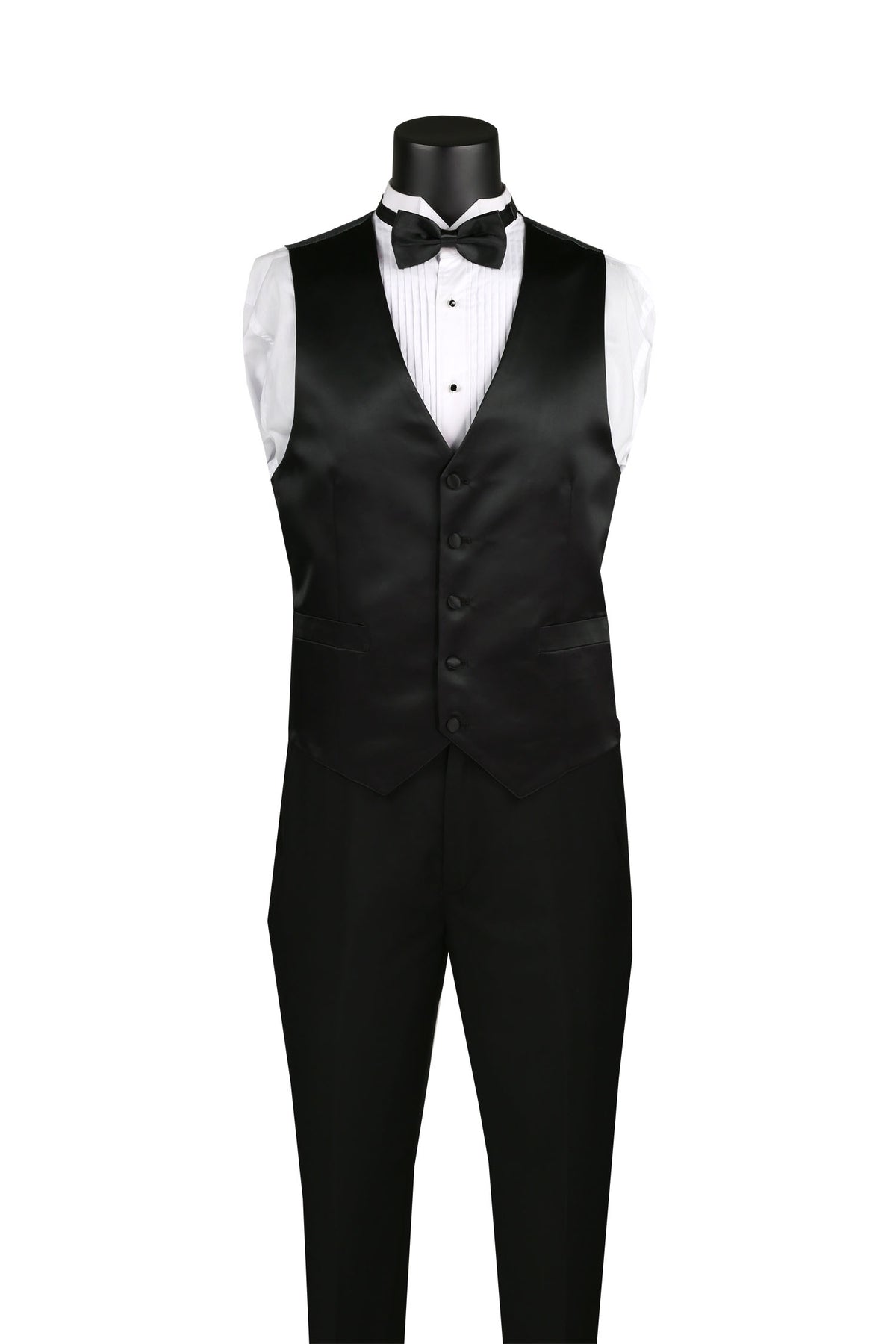 Vinci 3-Piece Tuxedo with Matching Bow Tie