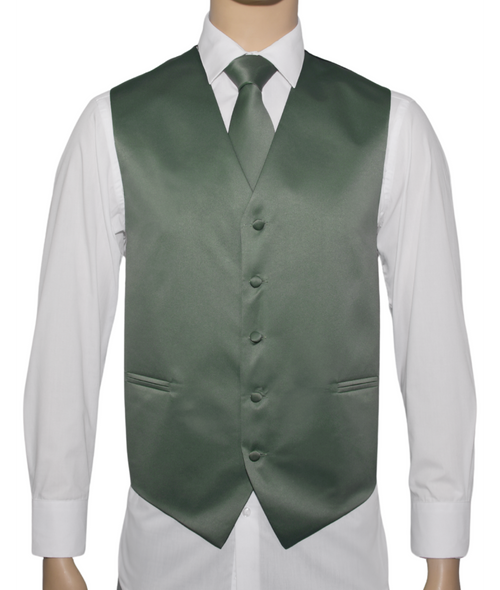 BQ Solid Satin Vests