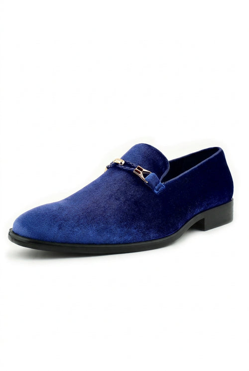 Amali Aller Velvet Loafers