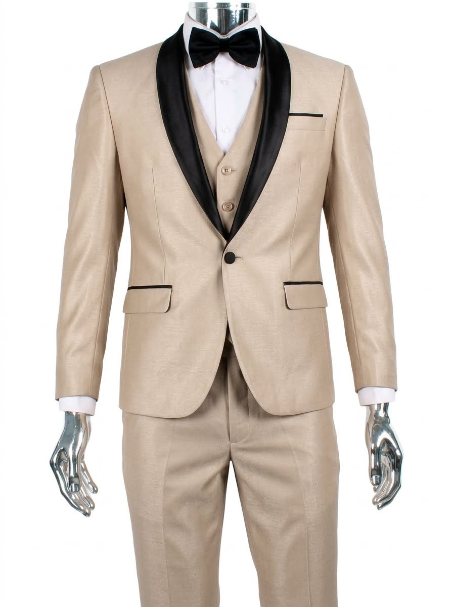 Retro Paris 1-Button Shawl Tuxedo