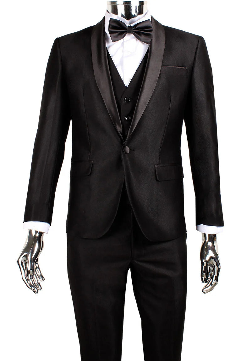 Retro Paris 1-Button Shawl Tuxedo