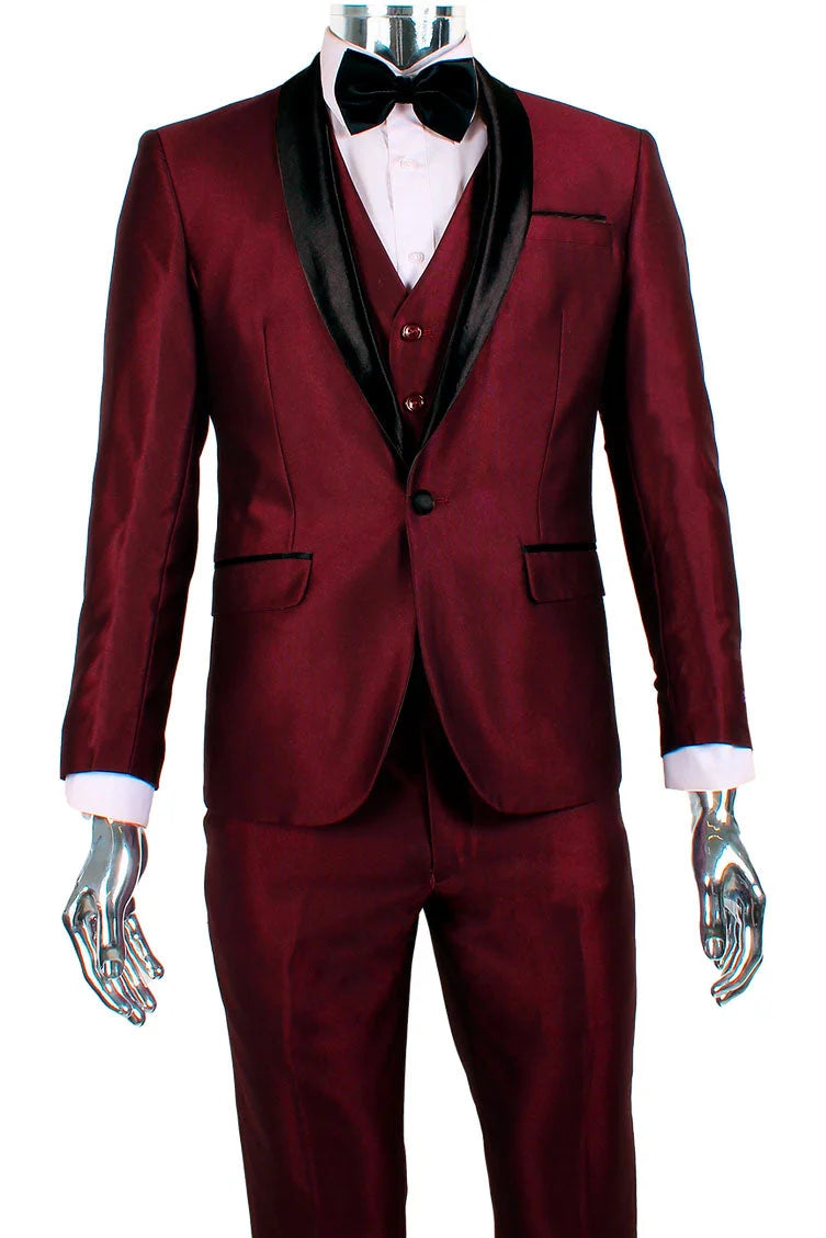 Retro Paris 1-Button Shawl Tuxedo