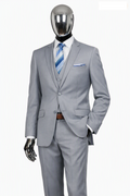 Men's Modern Fit 3-Piece Suit – Rich Wool Feel