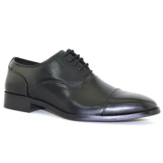 Bonafini Santino Luciano c-535 CapToe Oxford in Black