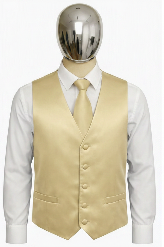 CKL Plain Satin Vests