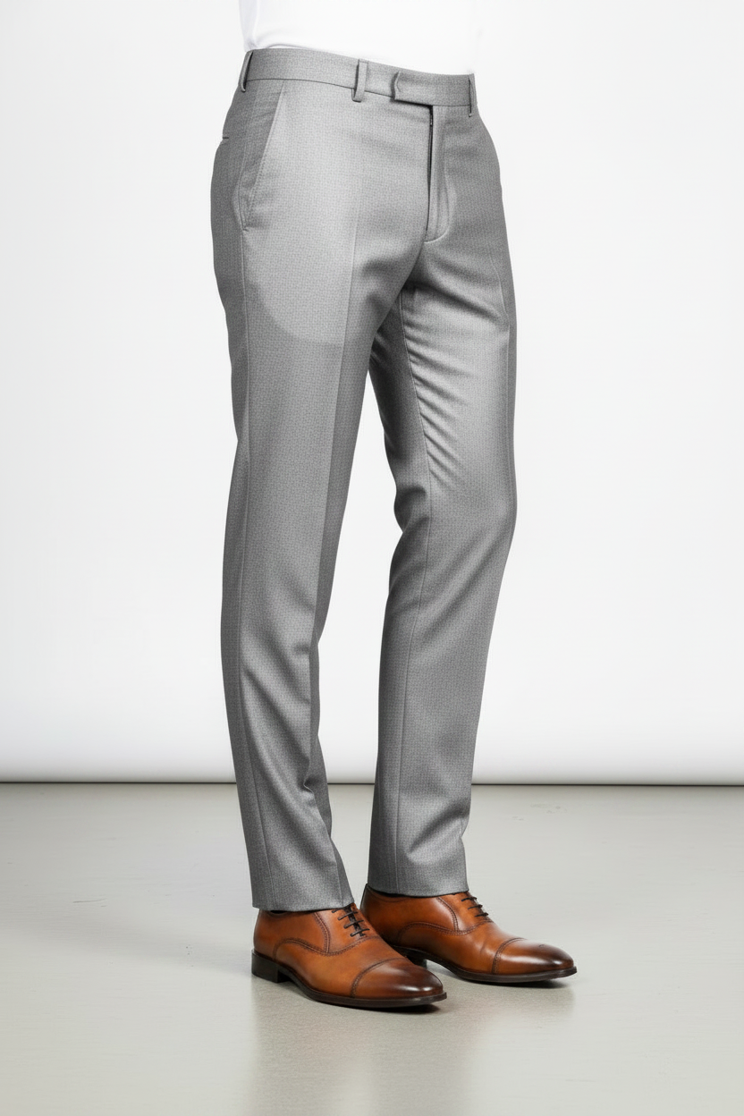 Retro Paris Men's Slim Fit Dress Pants
