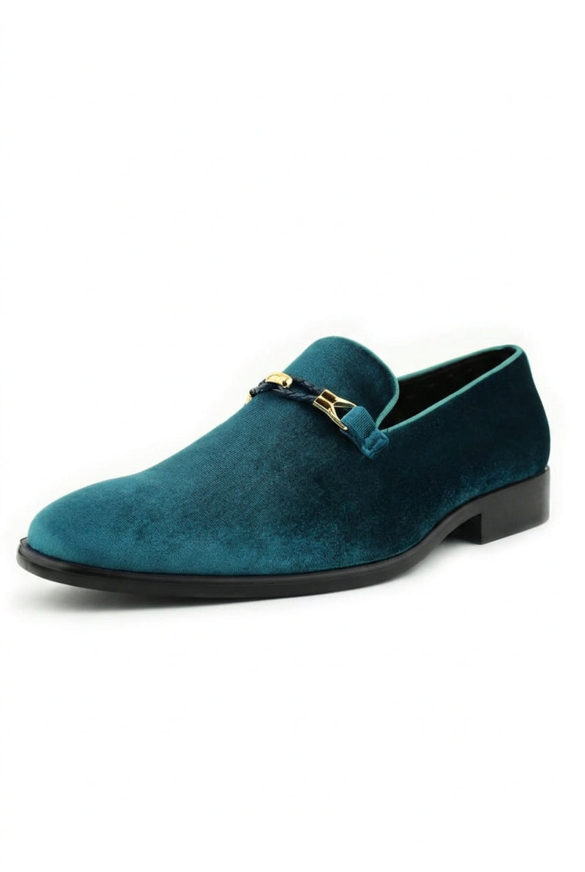 Amali Aller Velvet Loafers